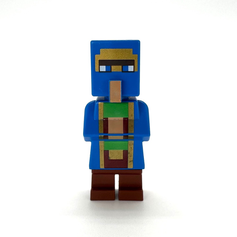 LEGO‎ Minecraft Wandering Trader Minifigure Blue Robe Villager 21167